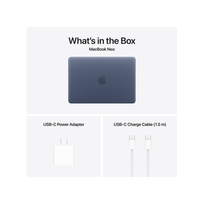 MacBook Neo 13in 2026 - (A18 Pro 6core RAM 8GB SSD 512GB Touch ID) Chính hãng