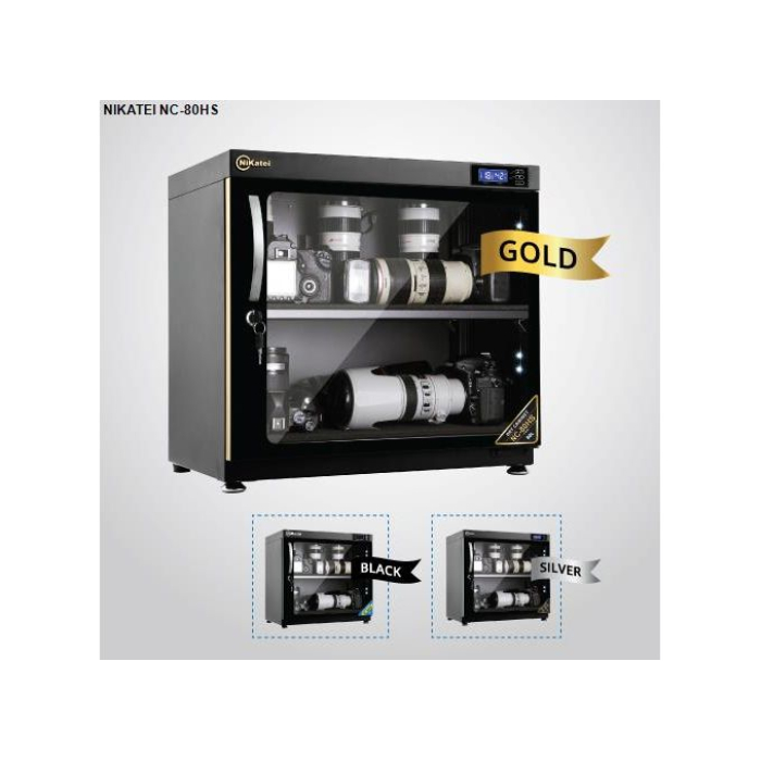 Tủ chống ẩm cao cấp Nikatei NC-80HS - Chính Hãng