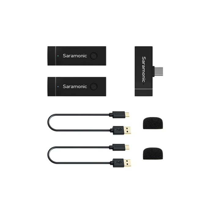 Microphone Saramonic Blink Go-U2 Kit Type-C (TX+TX+RXUC) - Chính hãng