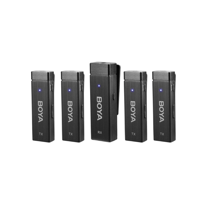 Microphone BOYA BY-W4 (TX+4RX) - Chính hãng