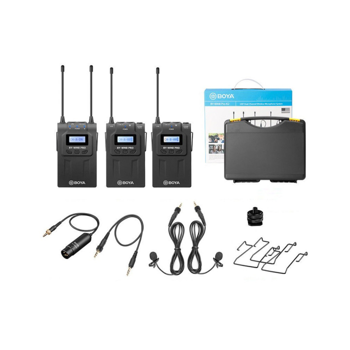 Microphone không dây BOYA BY-WM8 Pro-K2 - Chính hãng