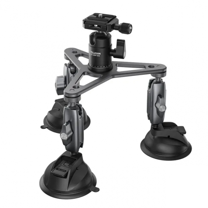 Bộ ba chân đế hít kính cho ActionCam - Chính hãng
