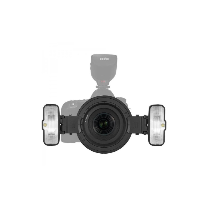 Bộ 2 đèn flash Godox MF12 Macro - Chính hãng