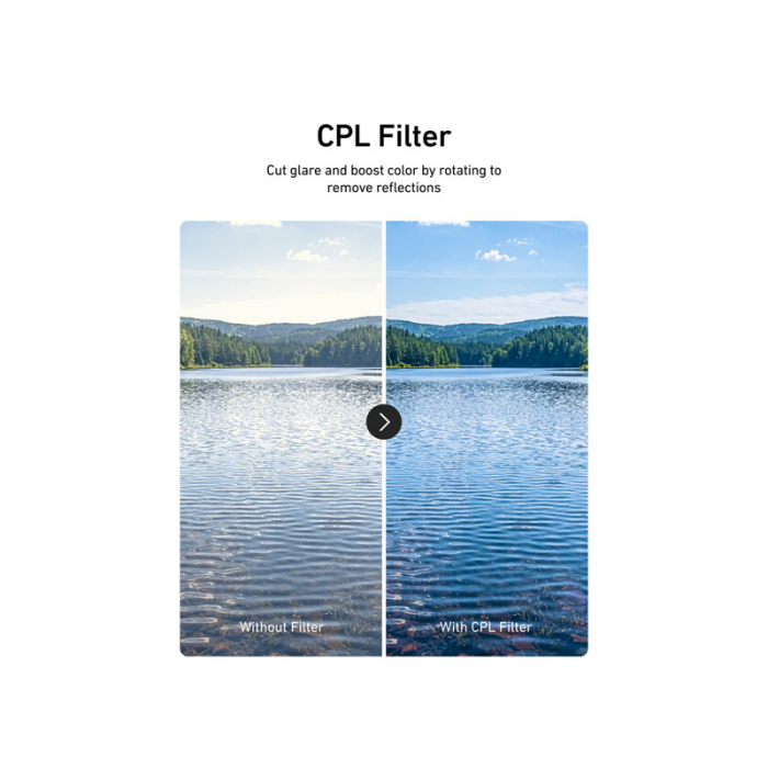 Bộ Filter CPL + VND + Black Mist 1/4 cho Insta360 Luna Ultra - Chính hãng
