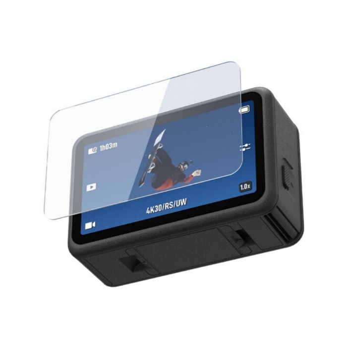 Bộ kính cường lực bảo vệ ống kính và màn hình cho DJI Osmo Action 6 - Chính hãng