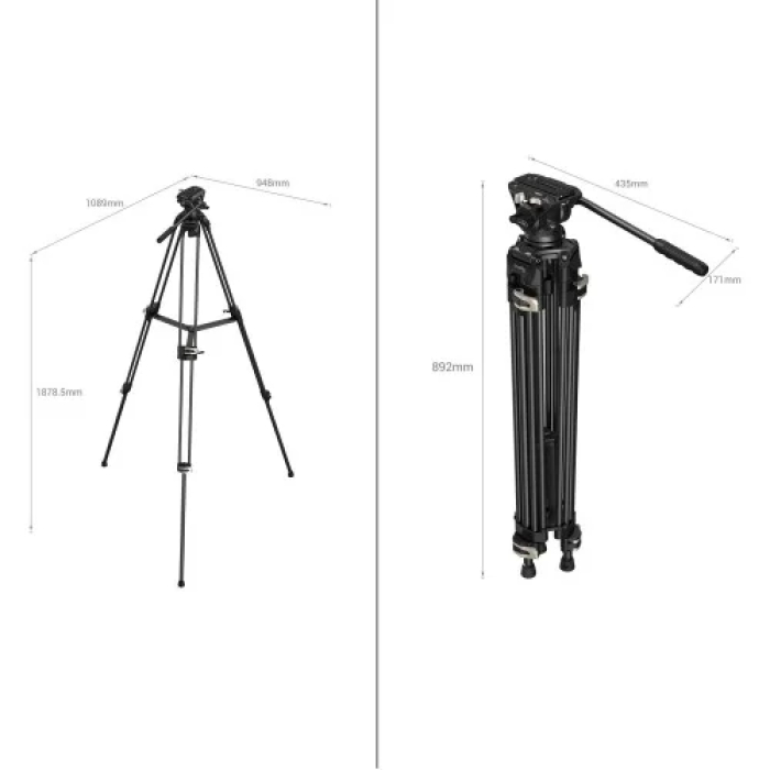 Chân máy quay SmallRig AD-01 Heavy-Duty 3751 - Chính hãng