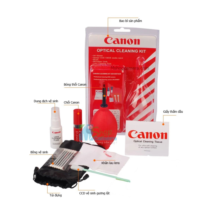 BỘ VỆ SINH MÁY ẢNH CANON 7 IN 1