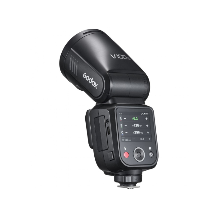 Đèn flash đầu tròn Godox V100 (For Sony) - Chính hãng
