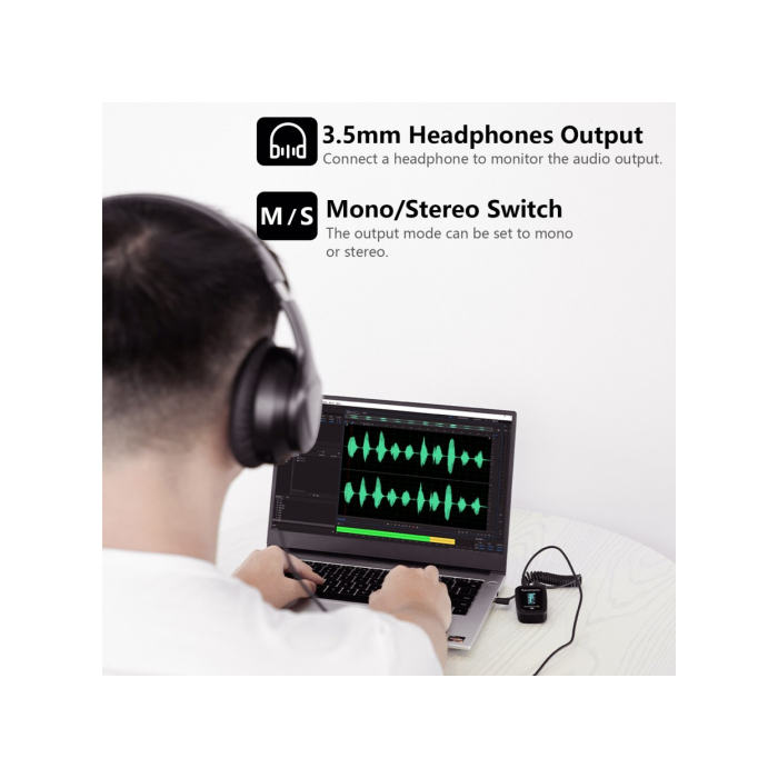 Microphone Saramonic Blink500 ProX Q10 - Chính hãng