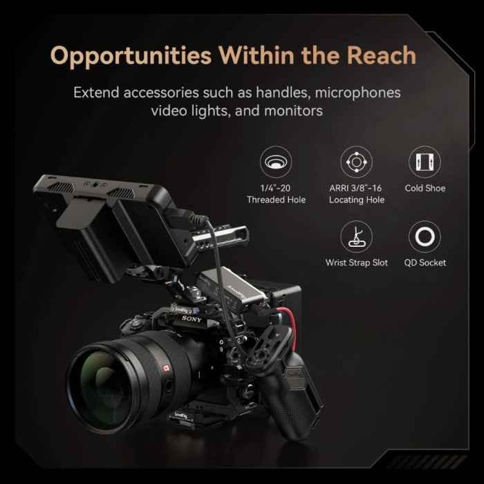 SmallRig Cage for Sony Alpha 9 III - Chính hãng