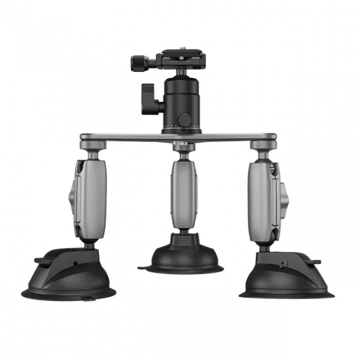 Bộ ba chân đế hít kính cho ActionCam - Chính hãng