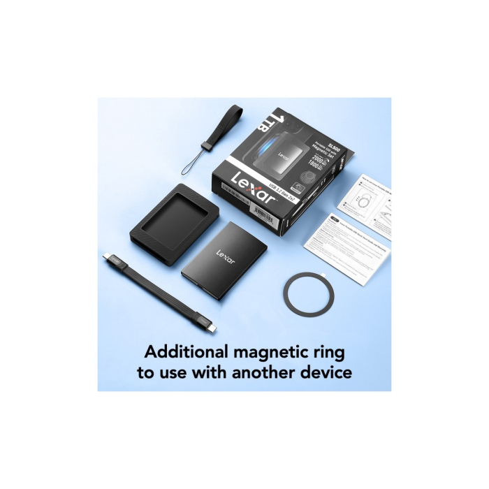 Ổ cứng di động Lexar SL500 Portable SSD with Magnetic Set (1TB)
