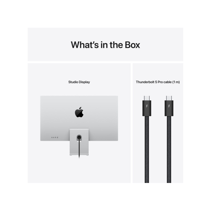 Màn hình Apple Studio Display 27" 2026 (Mặt Kính Tiêu Chuẩn, Chân Đế Nghiêng & Cao) Chính hãng