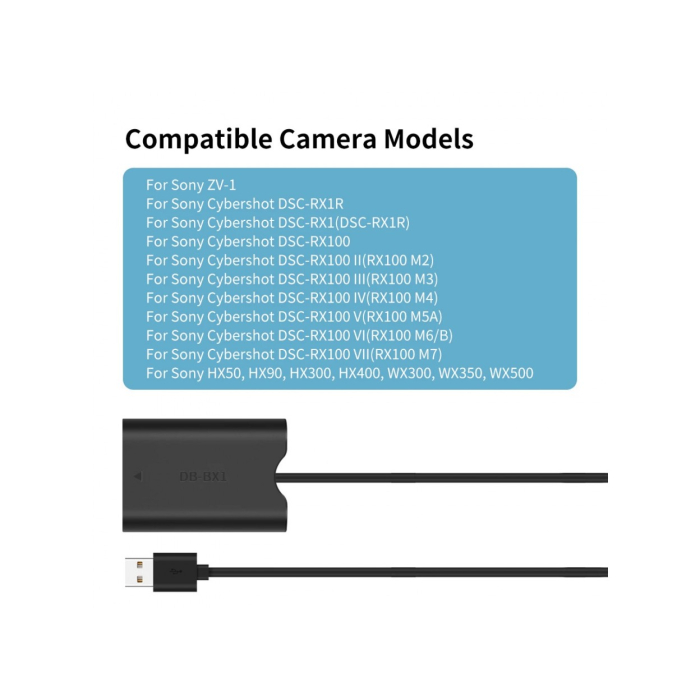 Pin ảo KingMa NP-BX1 nguồn USB-A - Chính hãng