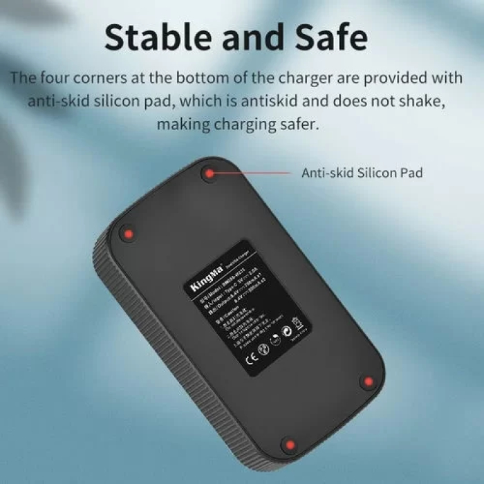 Bộ pin sạc KingMa NP-W235 cho máy ảnh Fujifilm - Chính hãng