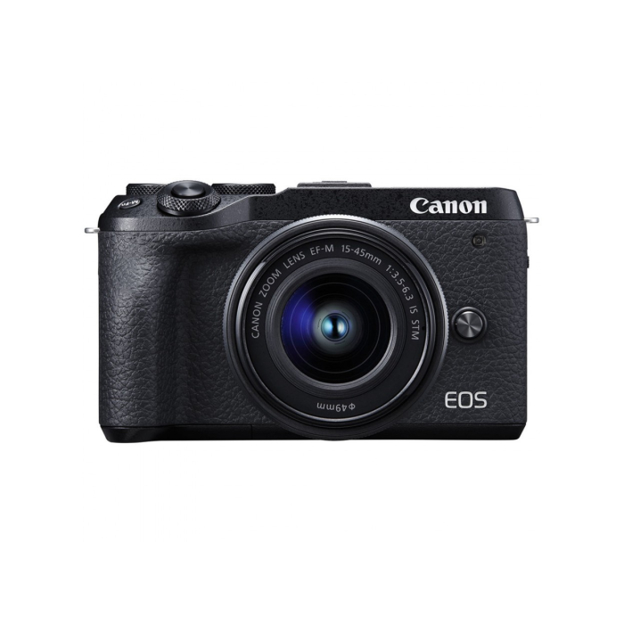 Canon EOS M6 Mark II + Kit Lens 15-45mm - Likenew