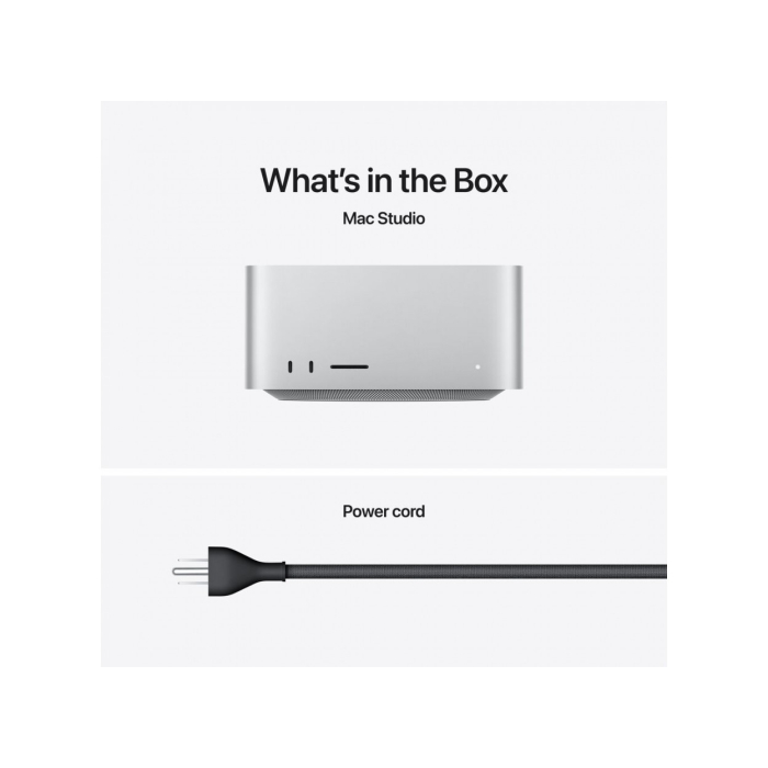 Mac Studio M4 Max 2025 - (M4 Max 16core / GPU 40core / RAM 128GB / SSD 1TB) Chính hãng