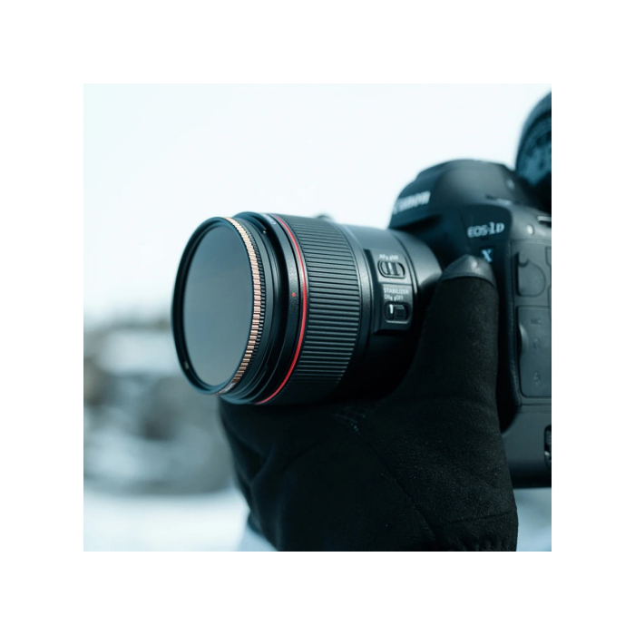 Kính lọc PolarPro QuartzLine ND16/PL (4 stop) (82mm) - Chính hãng