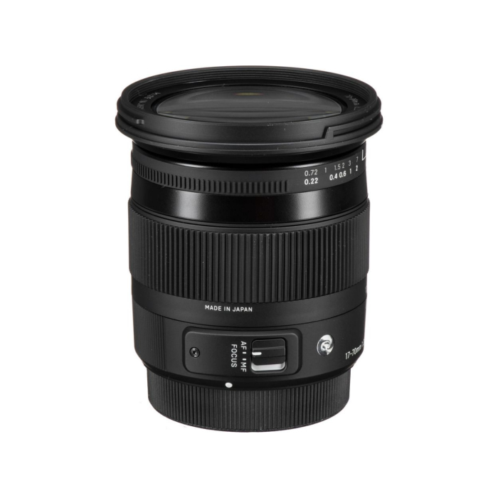 Sigma 17-70mm f/2.8-4 DC Macro OS HSM for Nikon - Likenew 95%