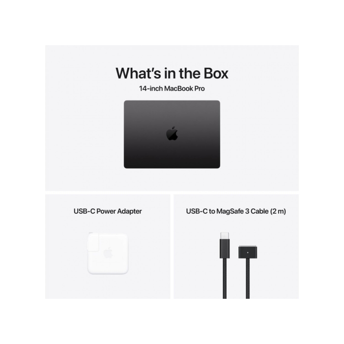 MacBook Pro 14" M4 2024 - Chính hãng (M4 10core / GPU 10core / RAM 24GB / SSD 2TB)