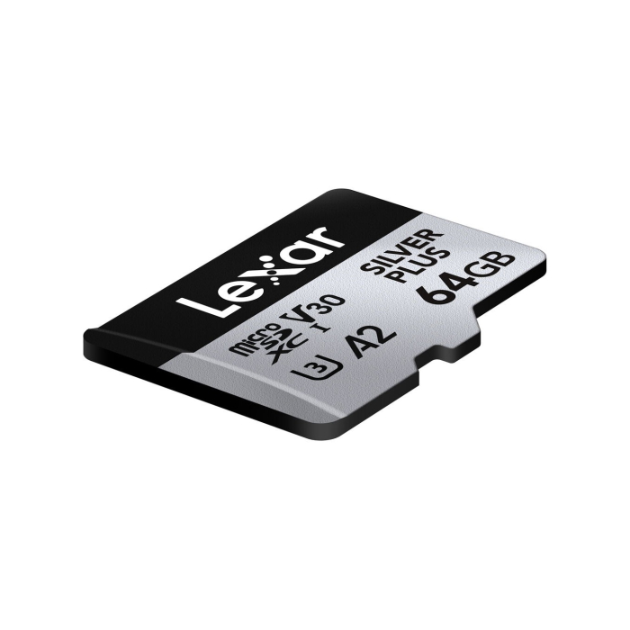 Thẻ nhớ microSDXC Lexar 64GB 205MB/s UHS-I Professional Silver Plus Series