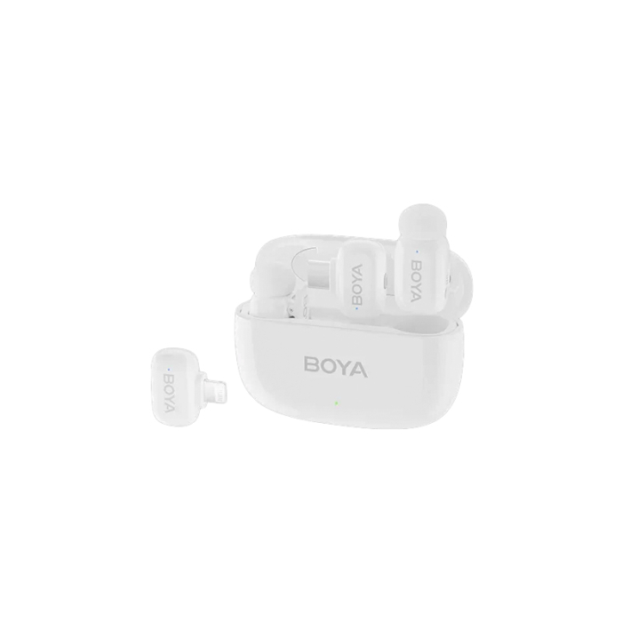 BOYA Mini Type-C + Lightning (White) - Chính hãng