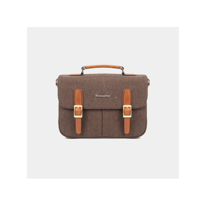 Túi máy ảnh Herringbone Canvas Satchel Medium - Chính hãng