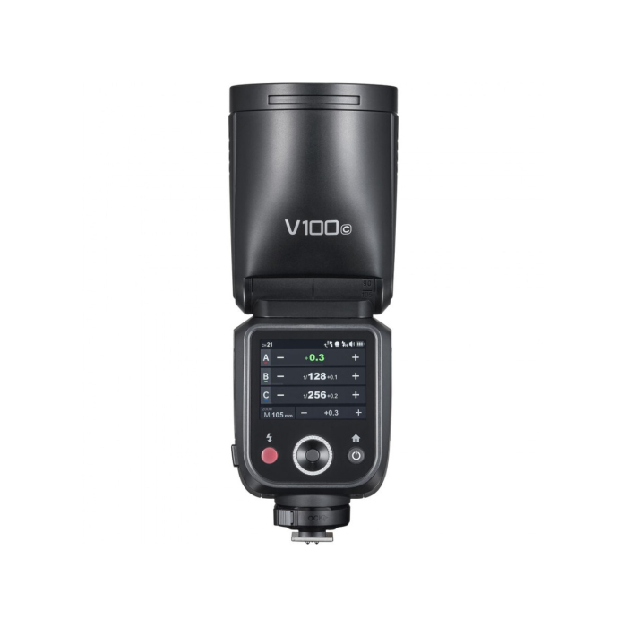 Đèn flash đầu tròn Godox V100 (For Sony) - Chính hãng