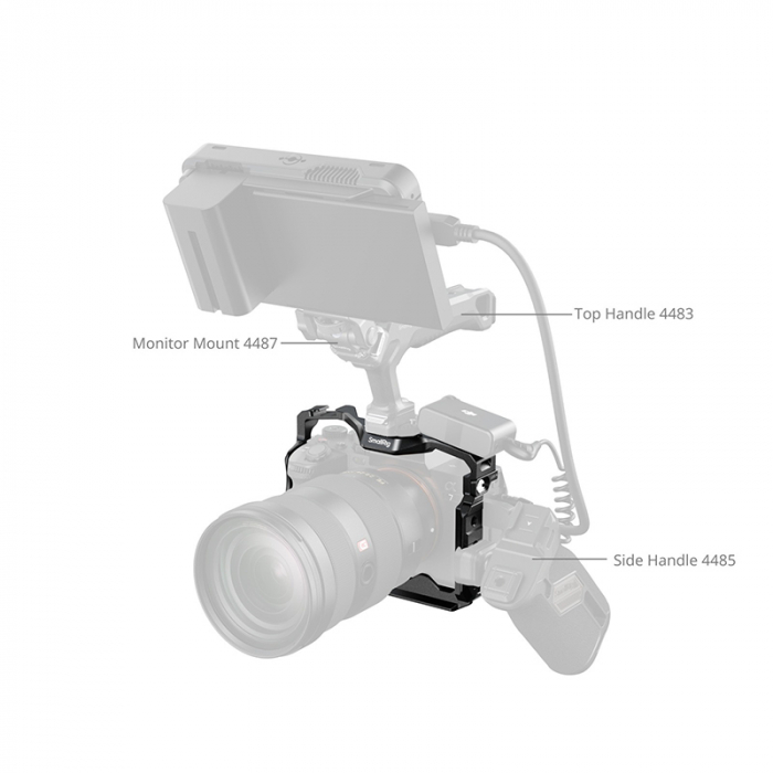 SmallRig Full Camera Cage for Sony A7 V / A7R V / A7 IV / A7S III / A1 / A7R IV 3667C