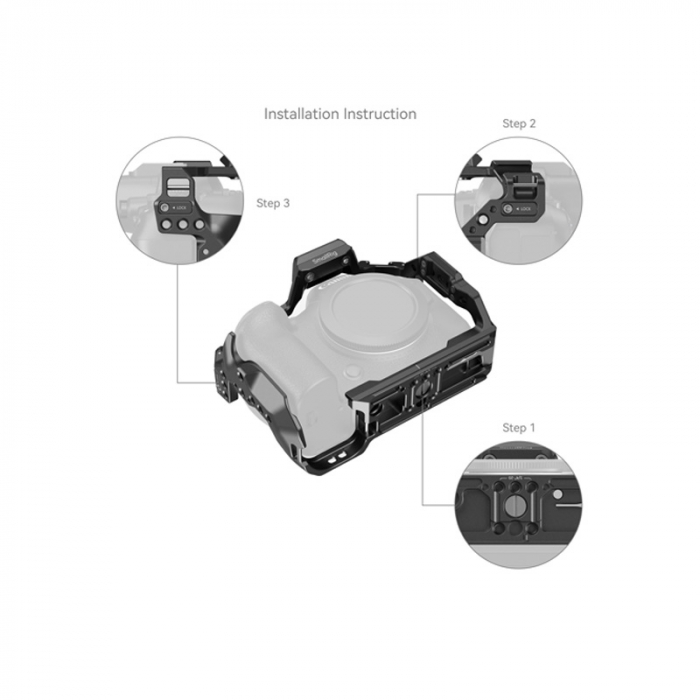 SmallRig HawkLock Quick Release Cage Cho Canon EOS R6 Mark II