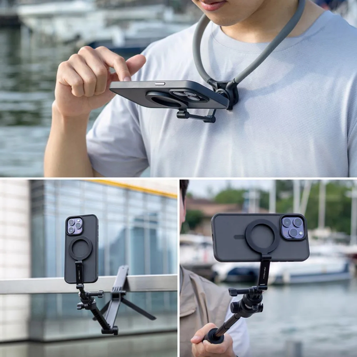 PGYTECH CapLock Action Magnetic Smarphone Neck Mount Max - Chính hãng