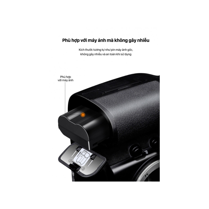 Pin sạc Pisen EN-EL15 dùng cho Nikon - Chính hãng