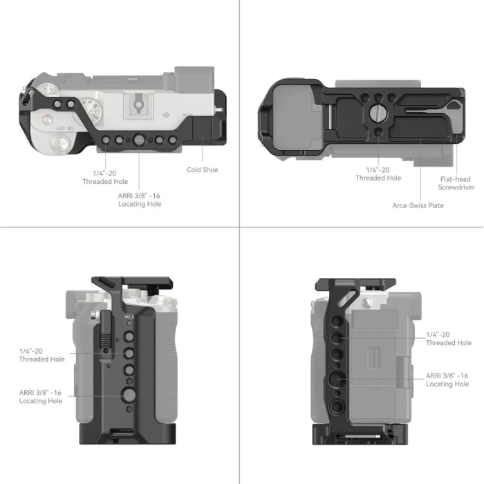 SmallRig Cage for Sony Alpha 7C - Chính hãng