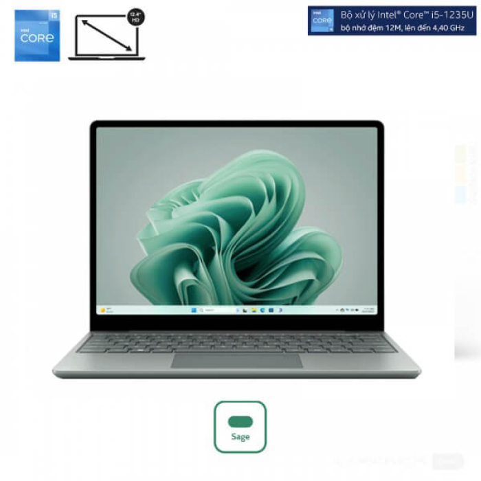 Surface Laptop Go 3 (Intel Core i5 8GB RAM 256GB SSD New) - Chính hãng