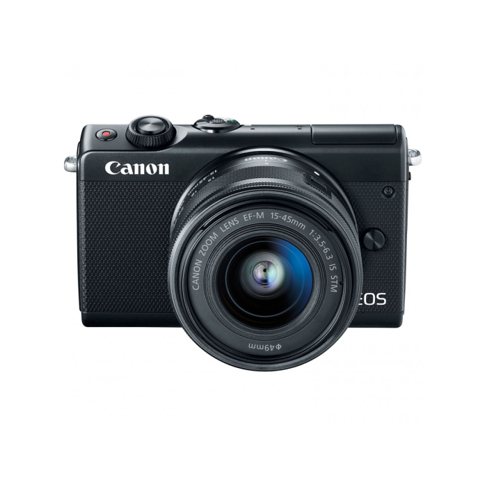 Canon EOS M100 + Kit Lens 15-45mm - Likenew