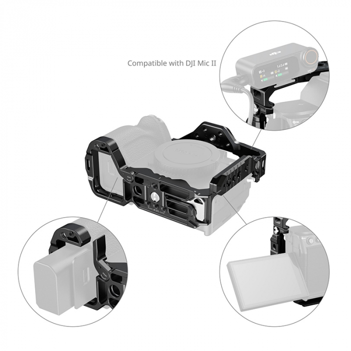 SmallRig Full Camera Cage for Sony A7 V / A7R V / A7 IV / A7S III / A1 / A7R IV 3667C
