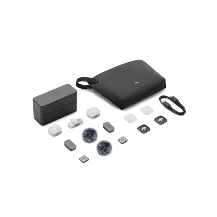Microphone DJI Mic Mini 2 (2TX + 1 Mobile RX + Hộp sạc)