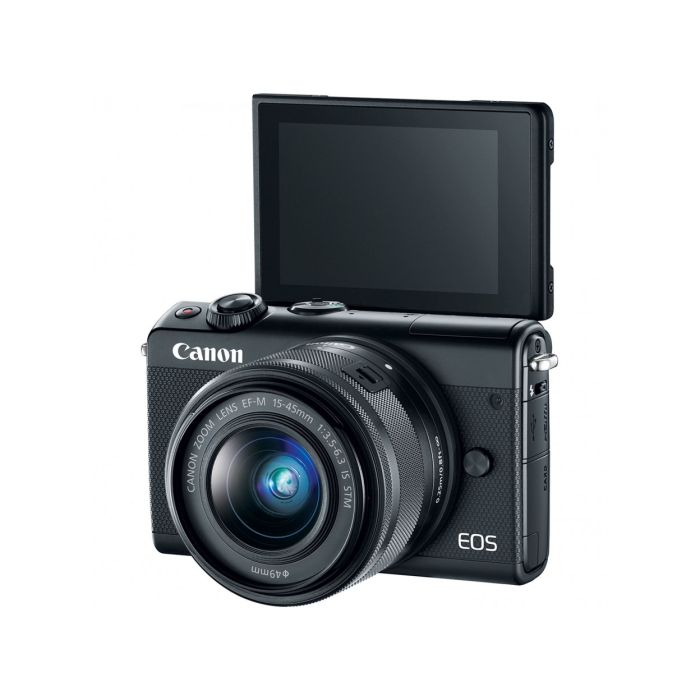 Canon EOS M100 + Kit Lens 15-45mm - Likenew