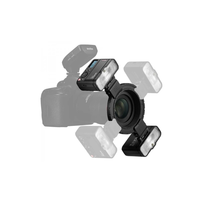 Bộ 2 đèn flash Godox MF12 Macro - Chính hãng