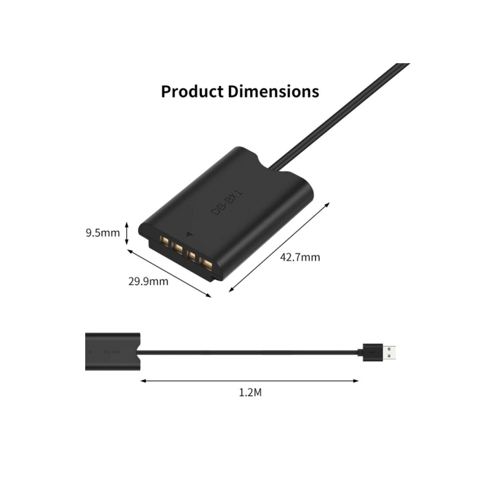 Pin ảo KingMa NP-BX1 nguồn USB-A - Chính hãng