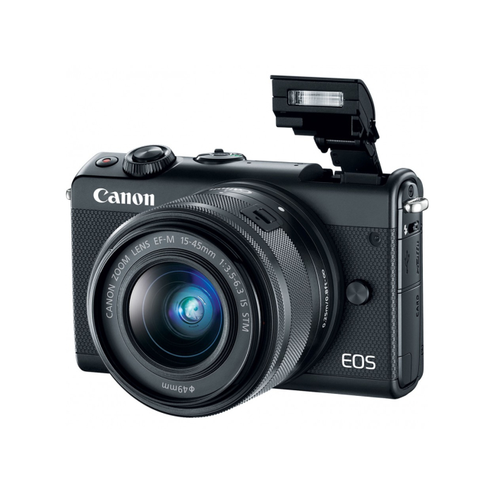 Canon EOS M100 + Kit Lens 15-45mm - Likenew